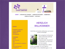 Tablet Screenshot of neuperlach-evangelisch.de